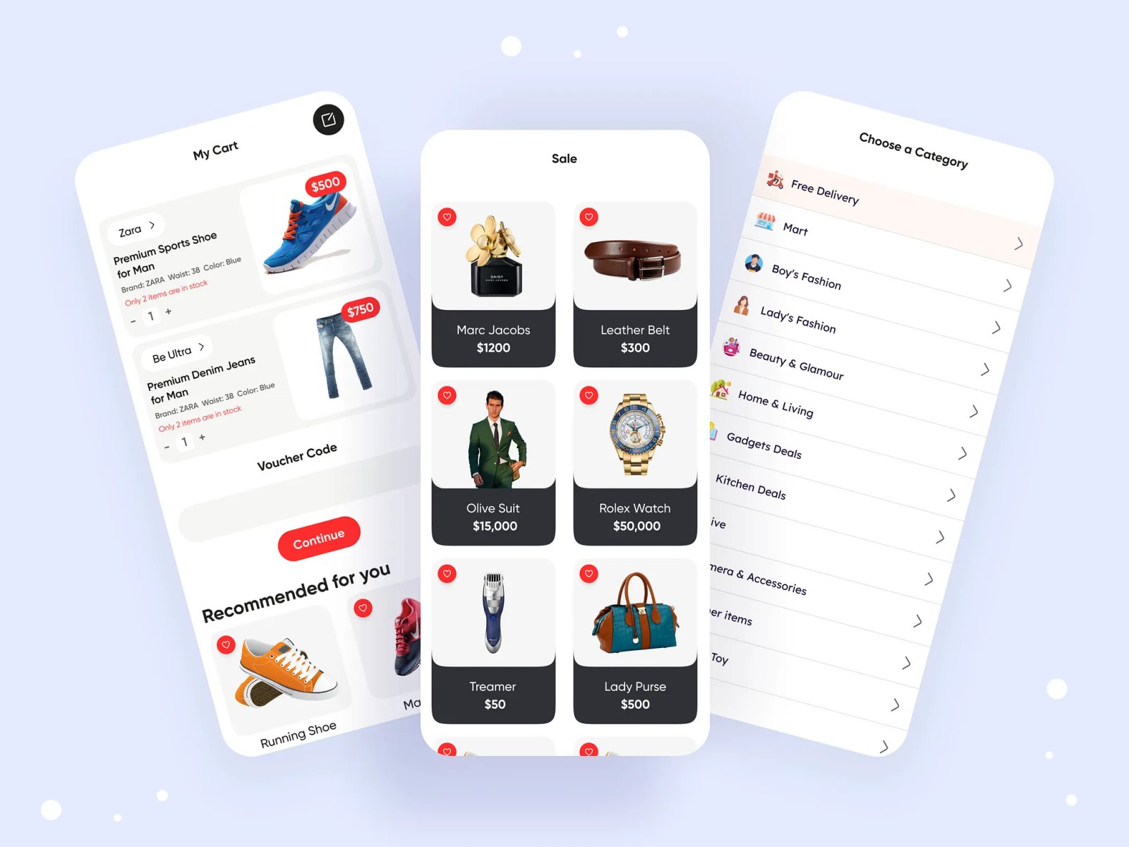 E-commerce Mobile App